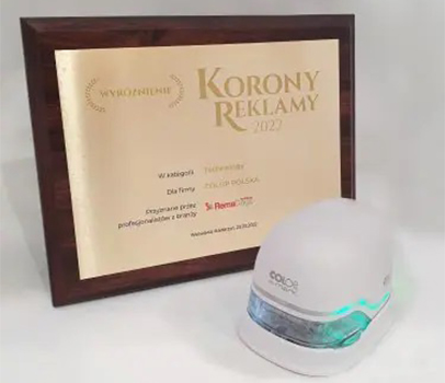 COLOP Poland awarded with “Korony Reklamy Award 2022” COLOP Poland awarded with “Korony Reklamy Award 2022”