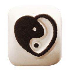 Ladot stone - small - Yin Yang Heart