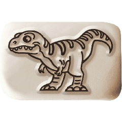 Ladot stone - medium - Dino