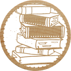 Woodies Stamp - Books 2