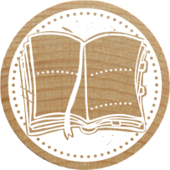 Woodies Stamp - Book