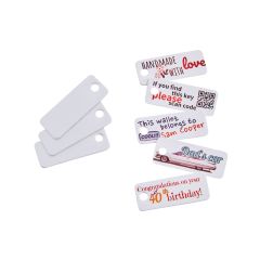 e-mark&reg; plastic sign (punched hole) 45x18 mm