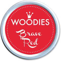 Woodies Stamp Pad - Brave Red
