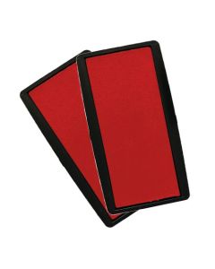 Spare Pad - brave red - 2 pieces