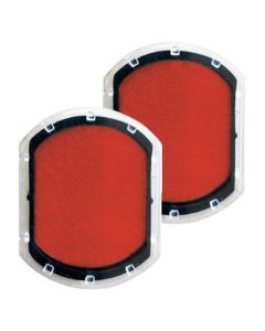 Spare Pad - brave red - 2 pieces - round