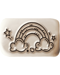 Ladot stone - medium - Rainbow
