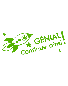 NIO School - Genial Continue ainsi - smooth green