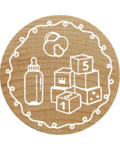Woodies Stamp - Cube