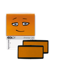 Spare Pad - shiny orange - 2 pieces