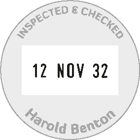 Sample imprint